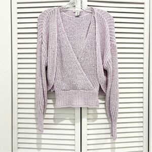 Sincerely Jules Lavender Knit Sweater